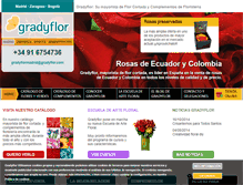 Tablet Screenshot of gradyflor.com